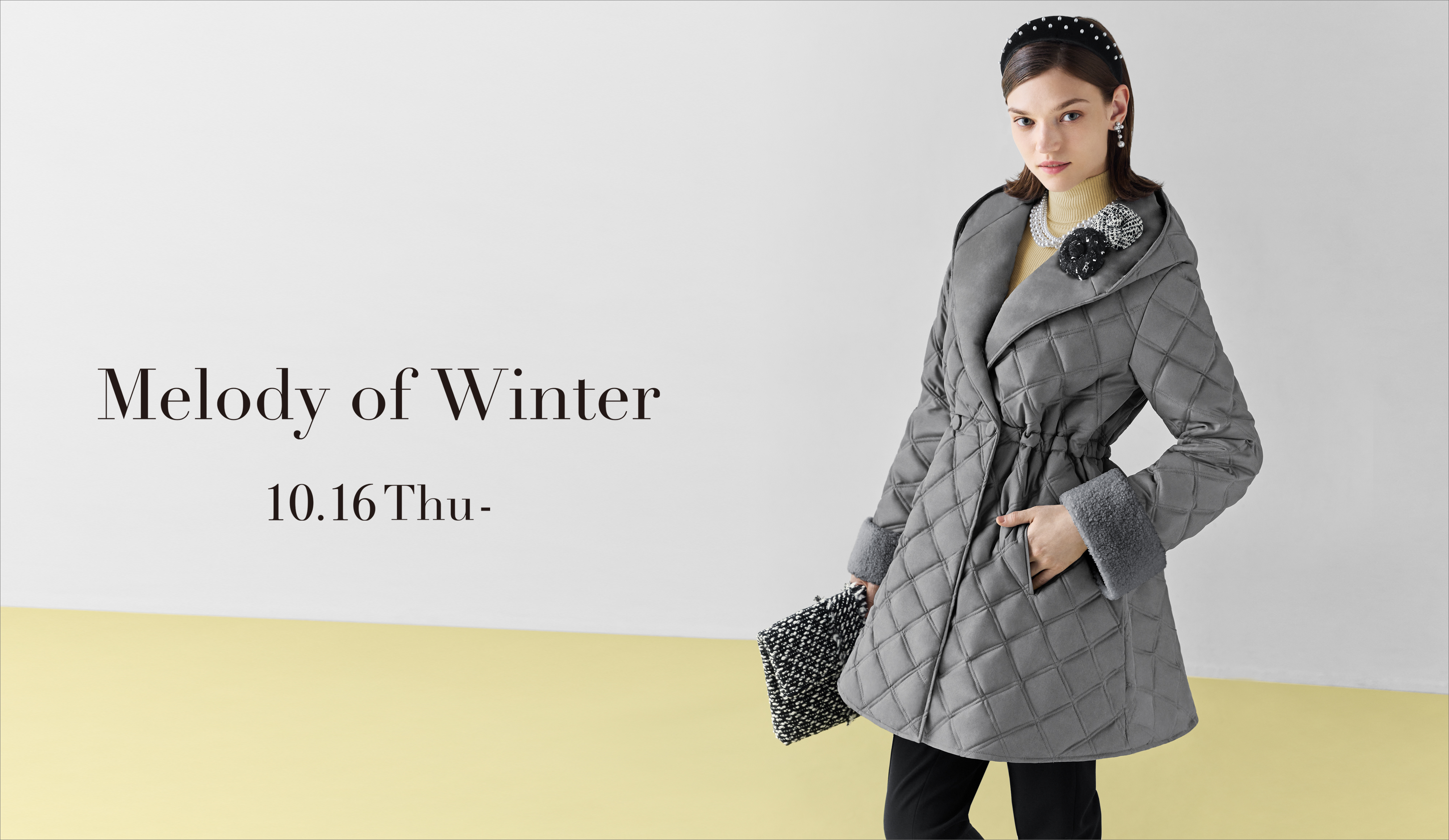 Rene ワンピース 36 ブラック レース パール 白襟 ビジュー Rene ワンピース 36 ブラック レース パール 白襟 ビジュー Rene