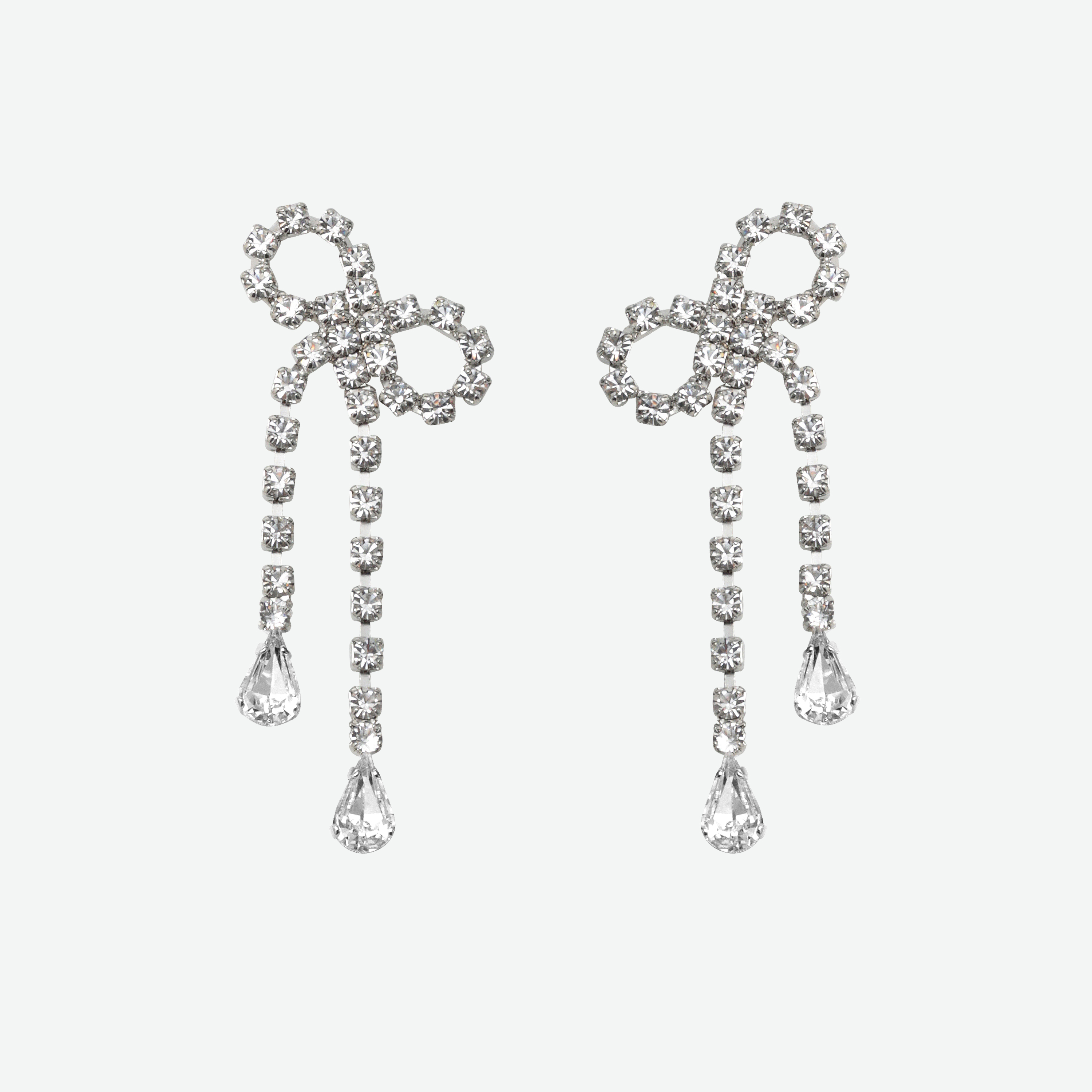 Ribbon Pieced Earrings