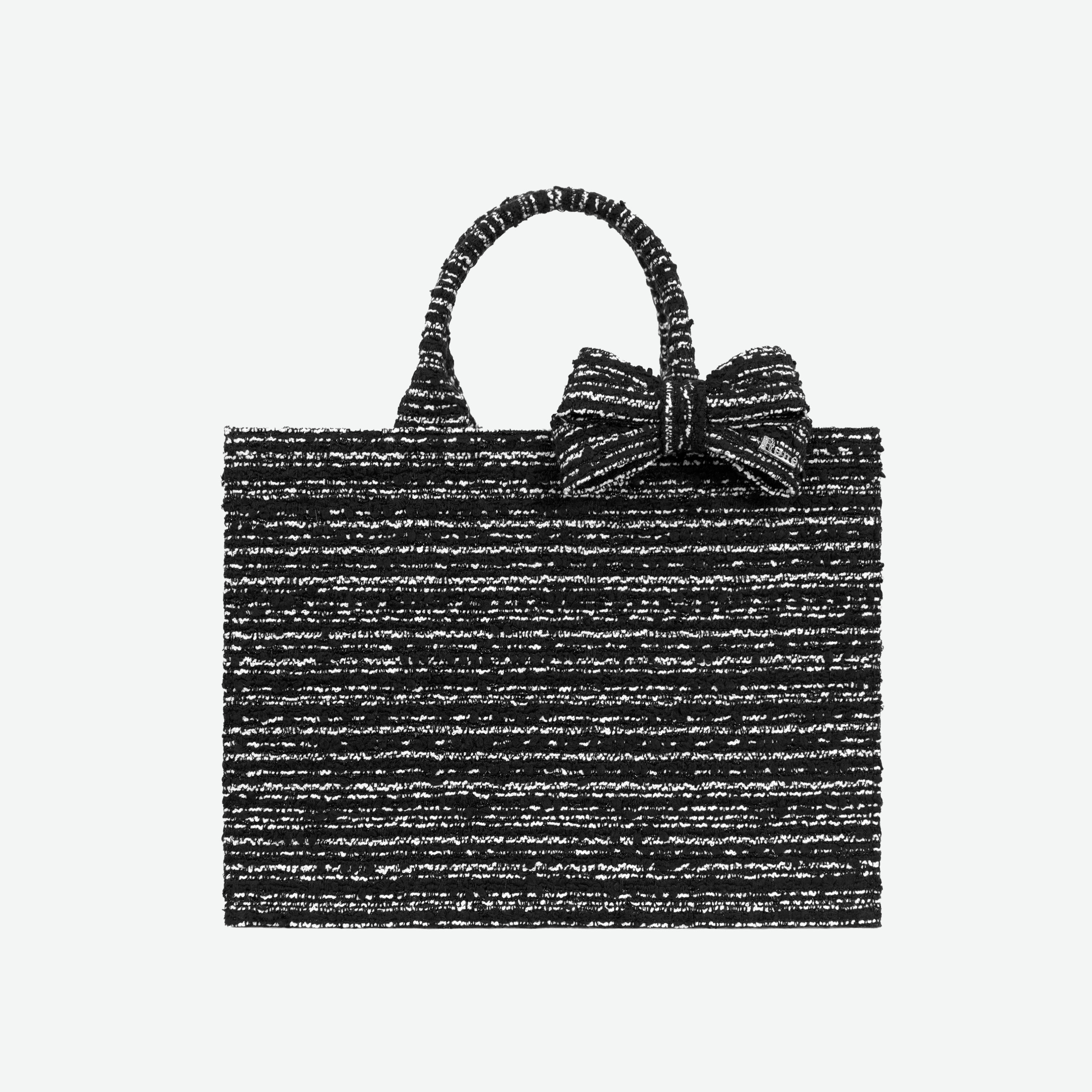 ルネ　ツイードカゴバック René