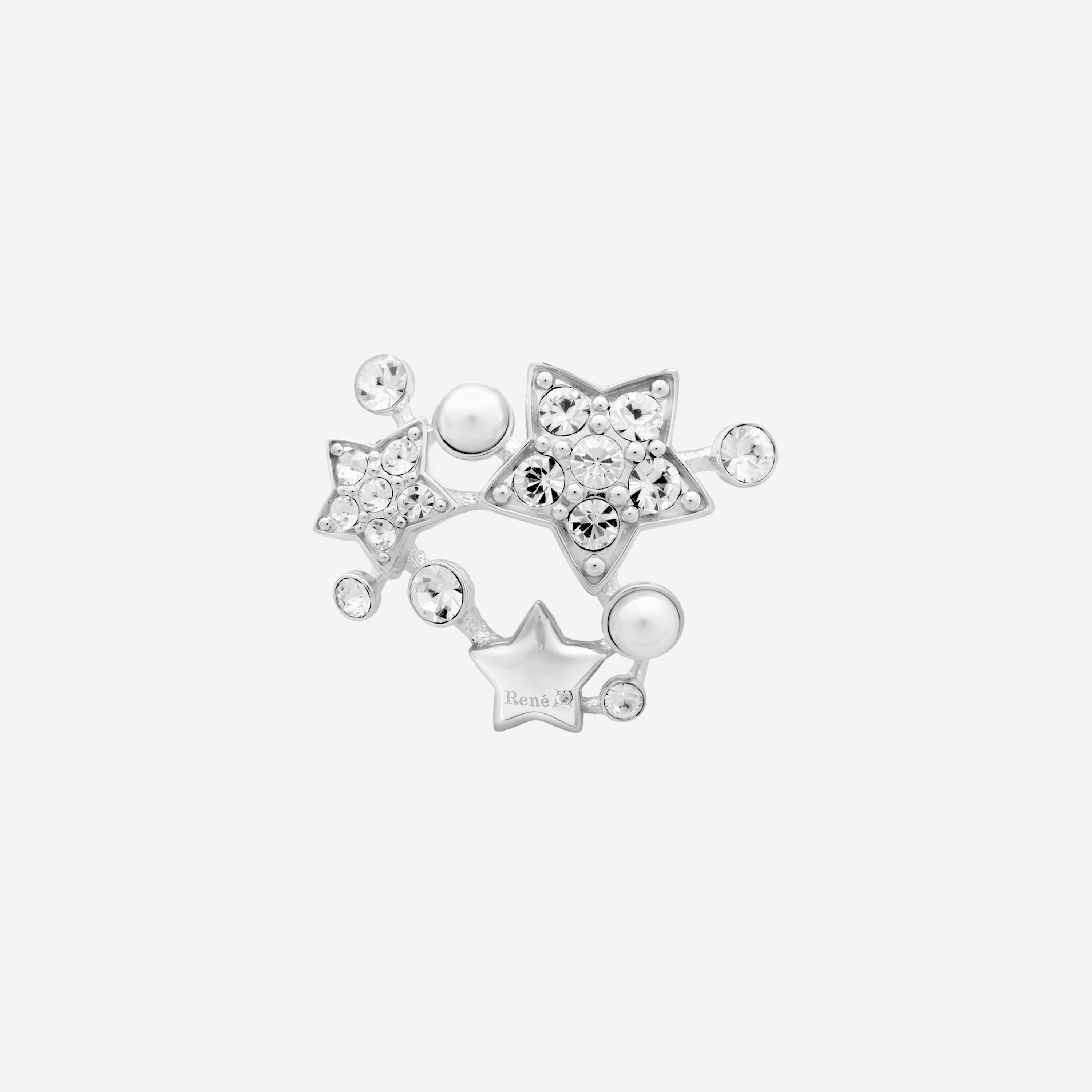 Star and Stone Brooch