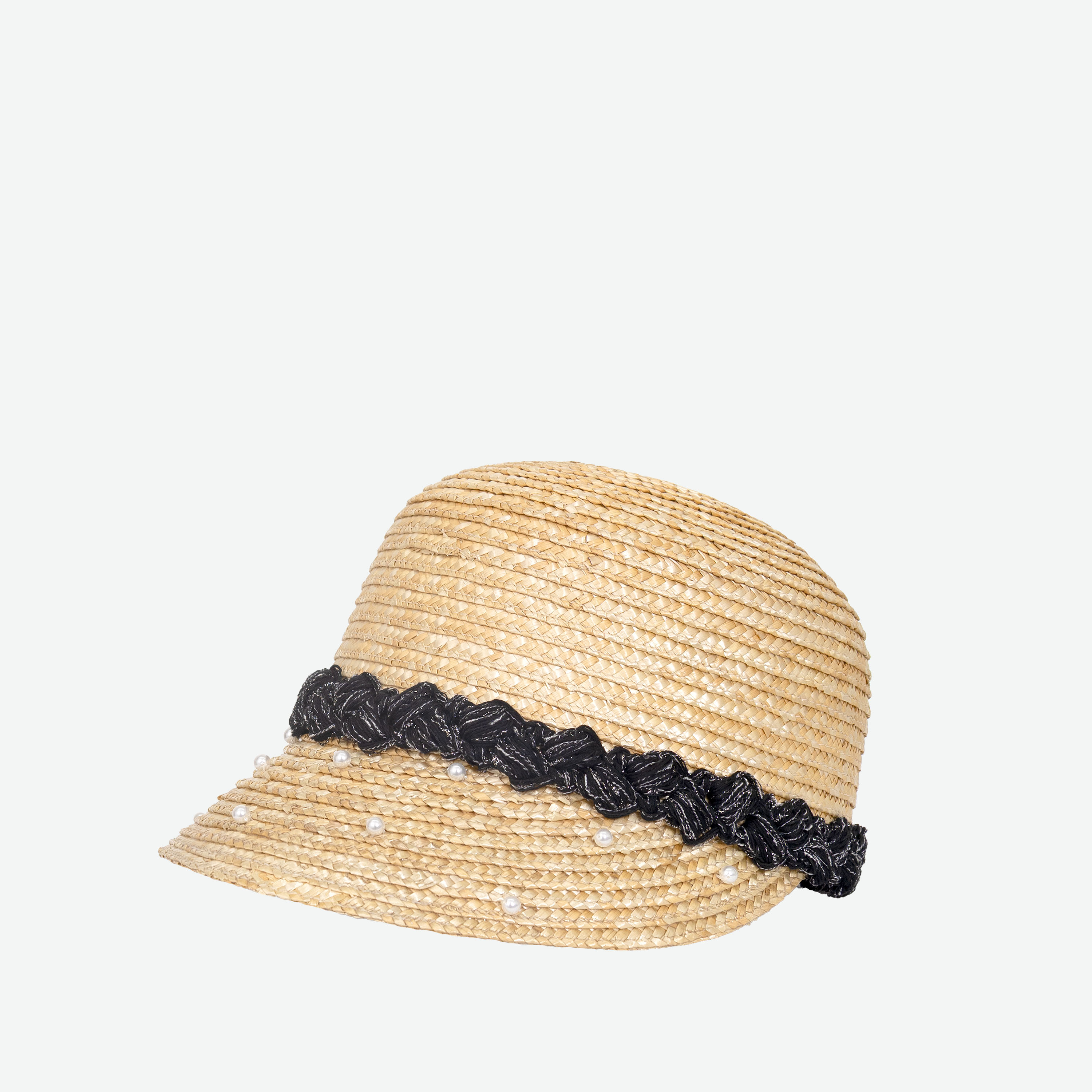 Straw Visor Cap