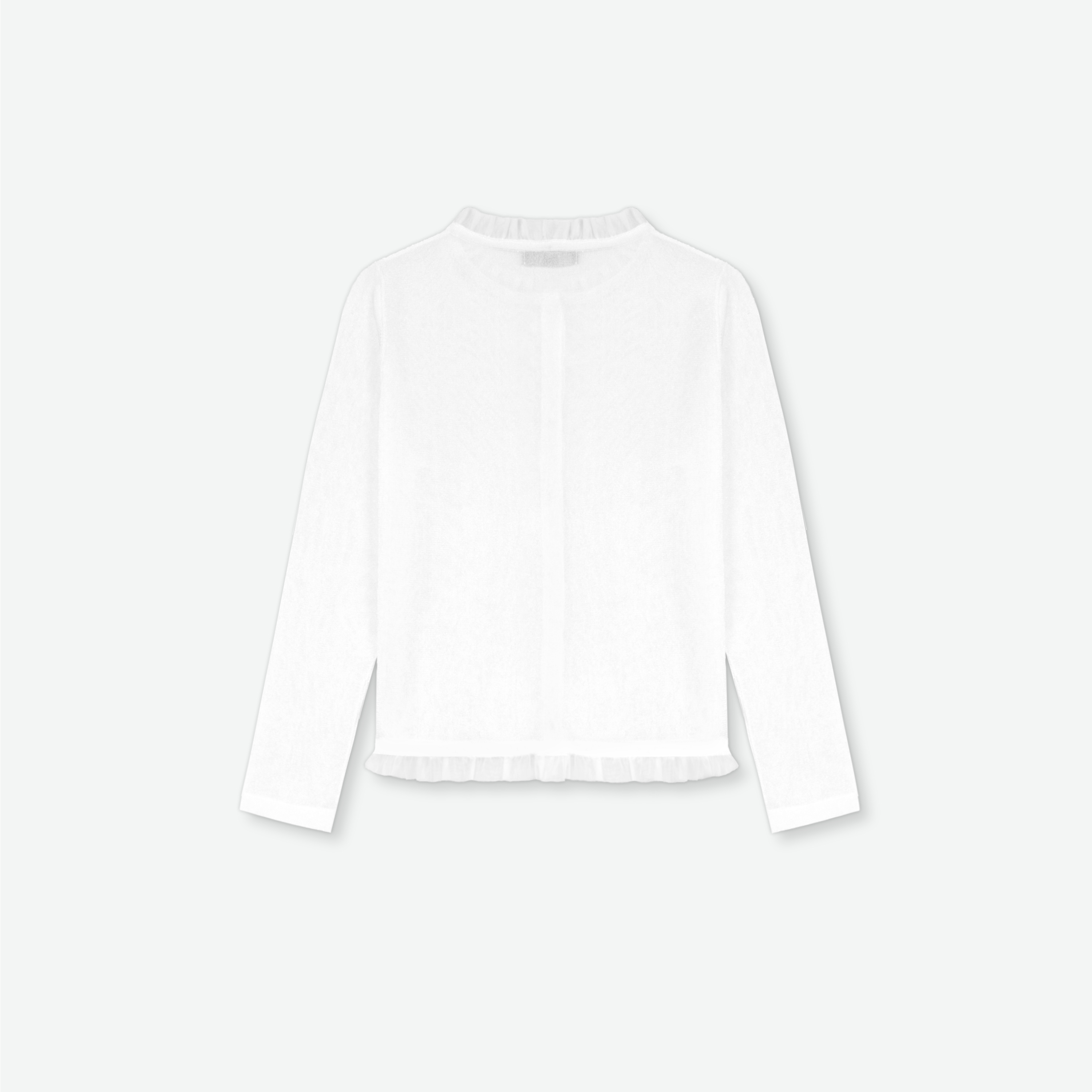 René ホワイト ニット カーディガン René