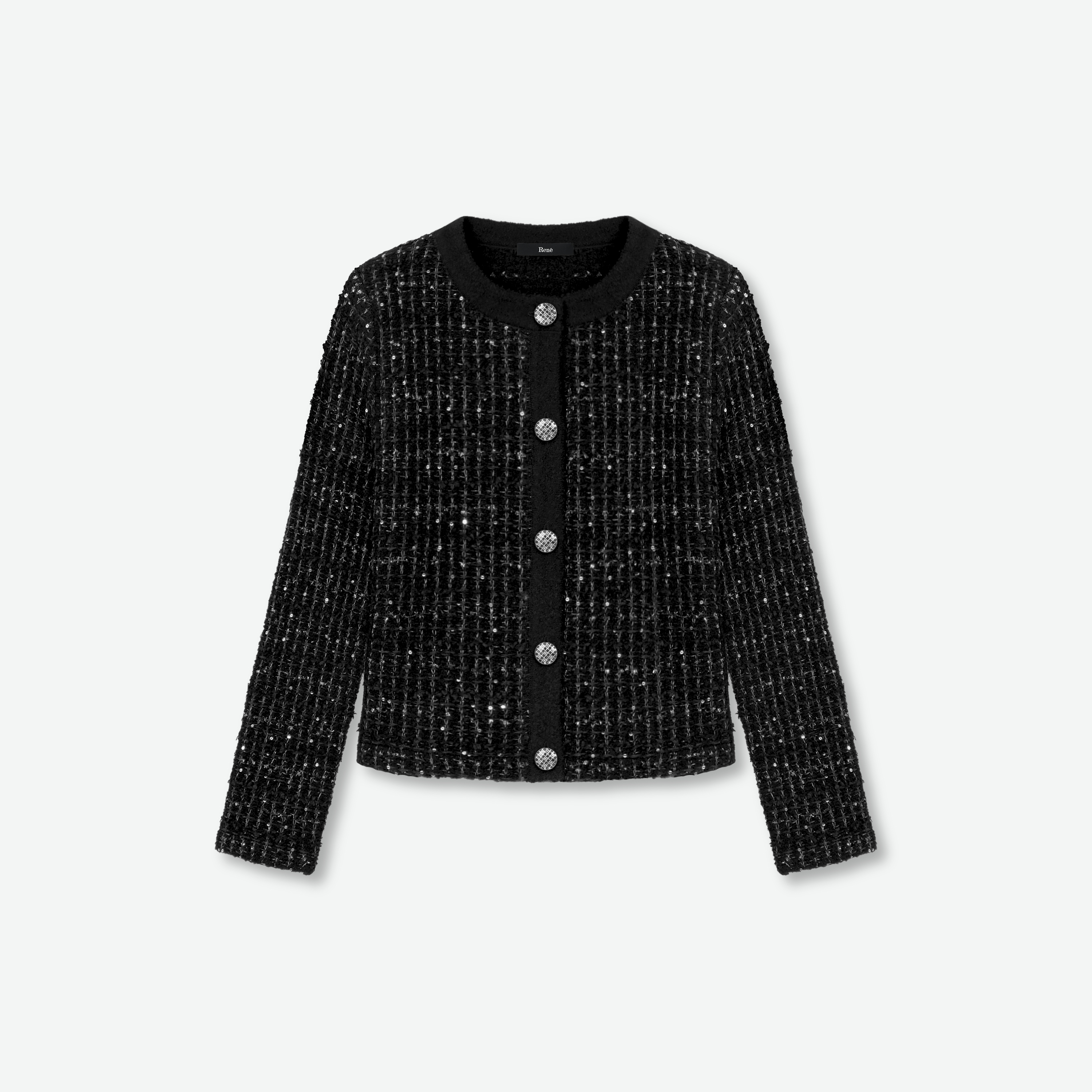 Knit Tweed Cardigan