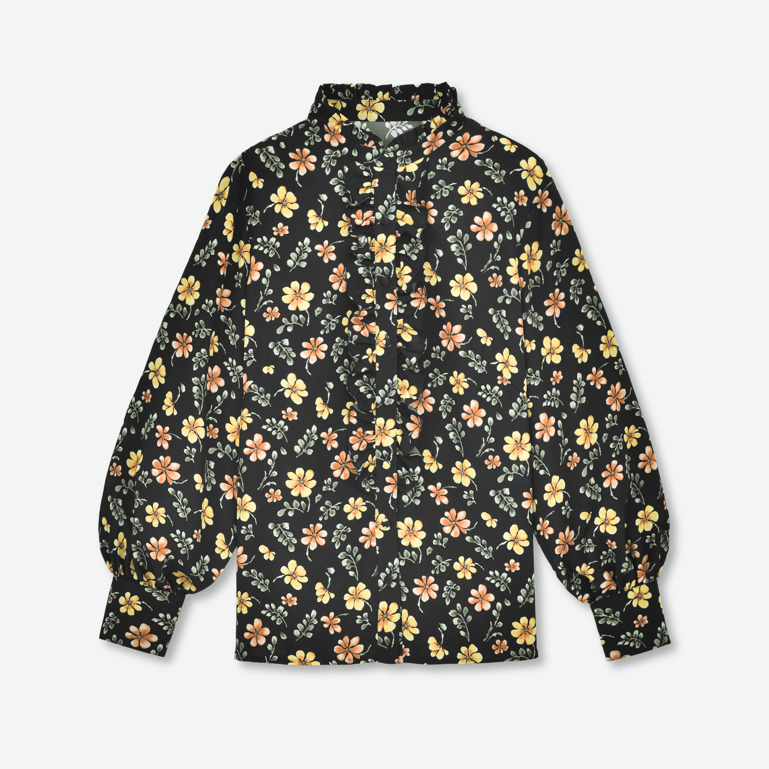2022年春夏 2023年René ルネ Lady Blouse ミルクホワイト リボン