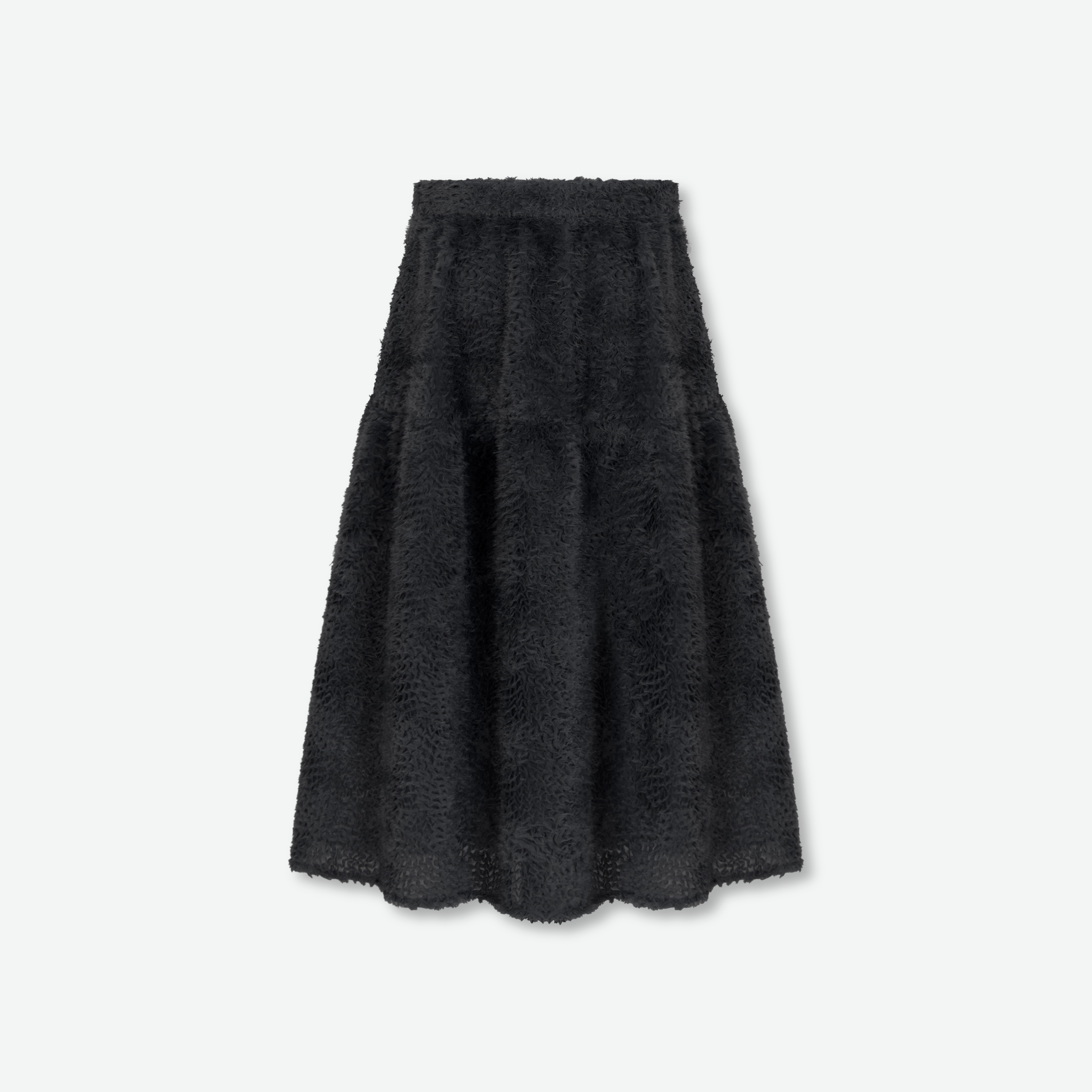 [Rene] ルネ　黒　8割丈パンツ René