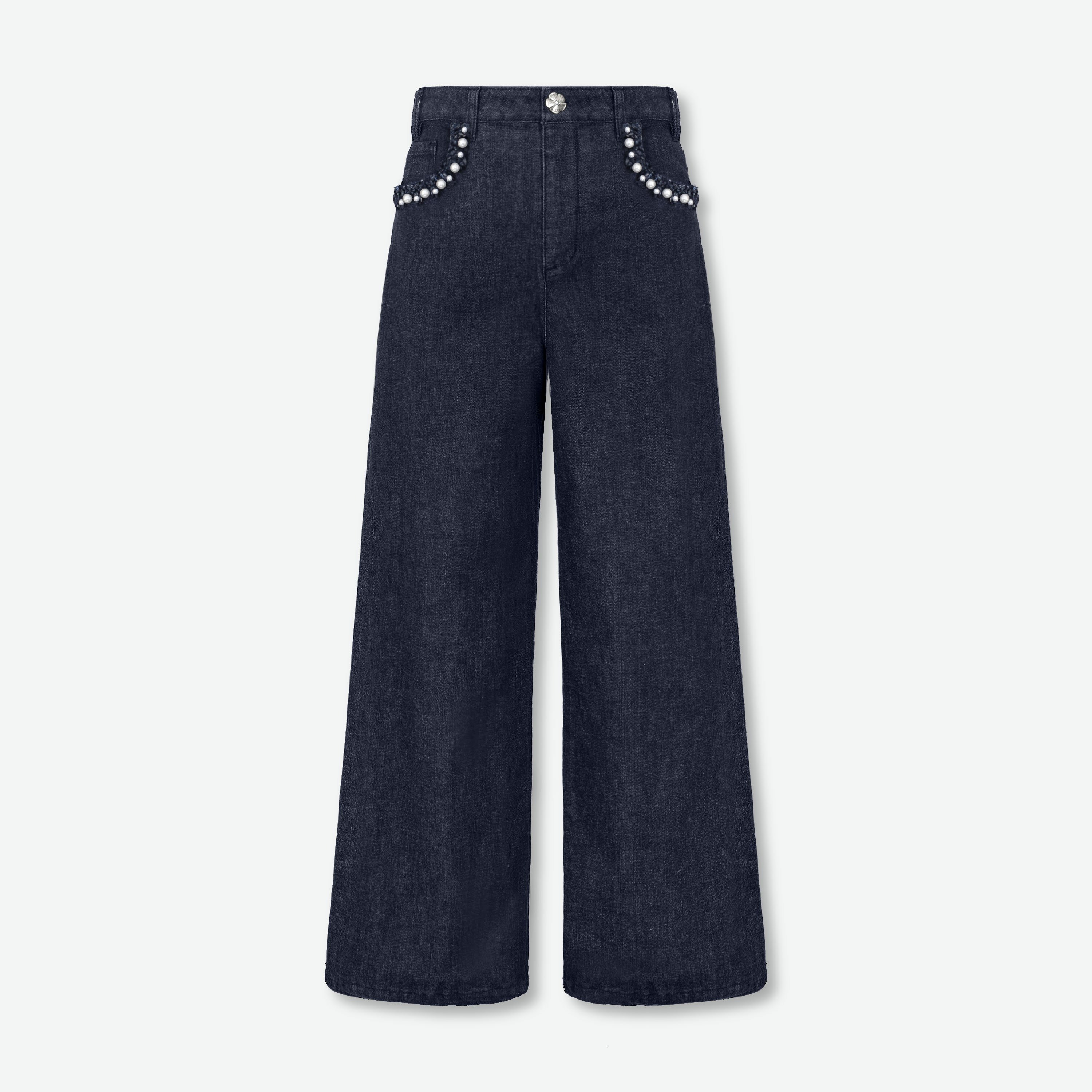 良品 Rene ルネ　キュロット ハーフパンツ　ネイビー　綺麗め　34 良品 Rene ルネ キュロット ハーフパンツ ネイビー 綺麗め 34