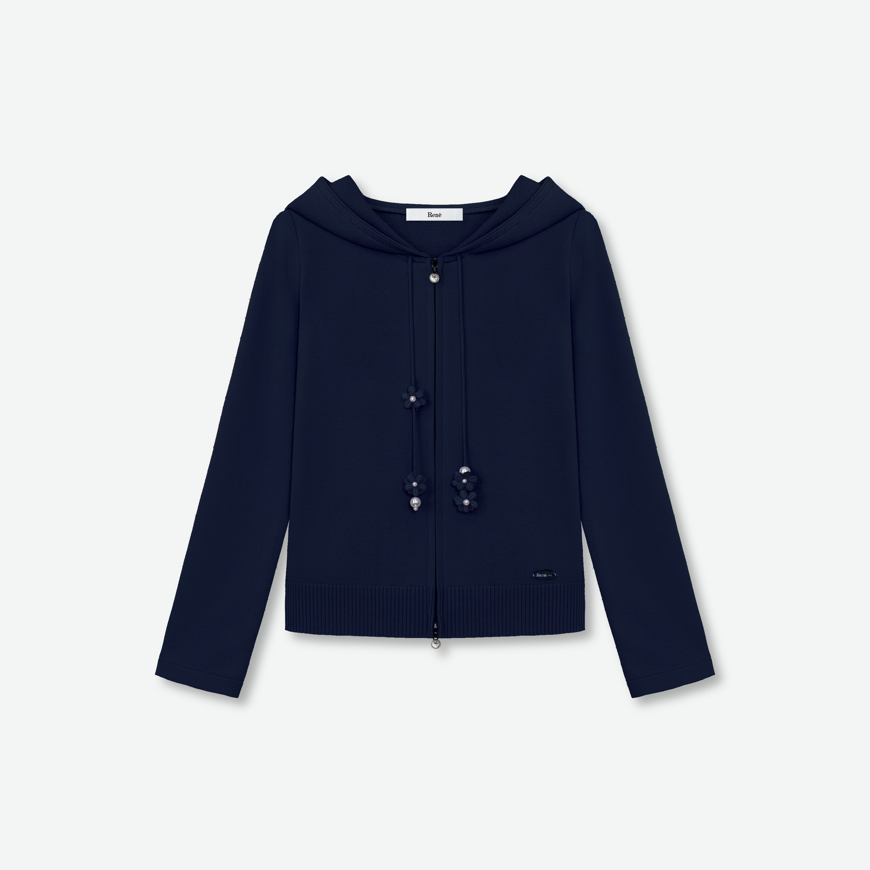 Hooded Knit Cardigan