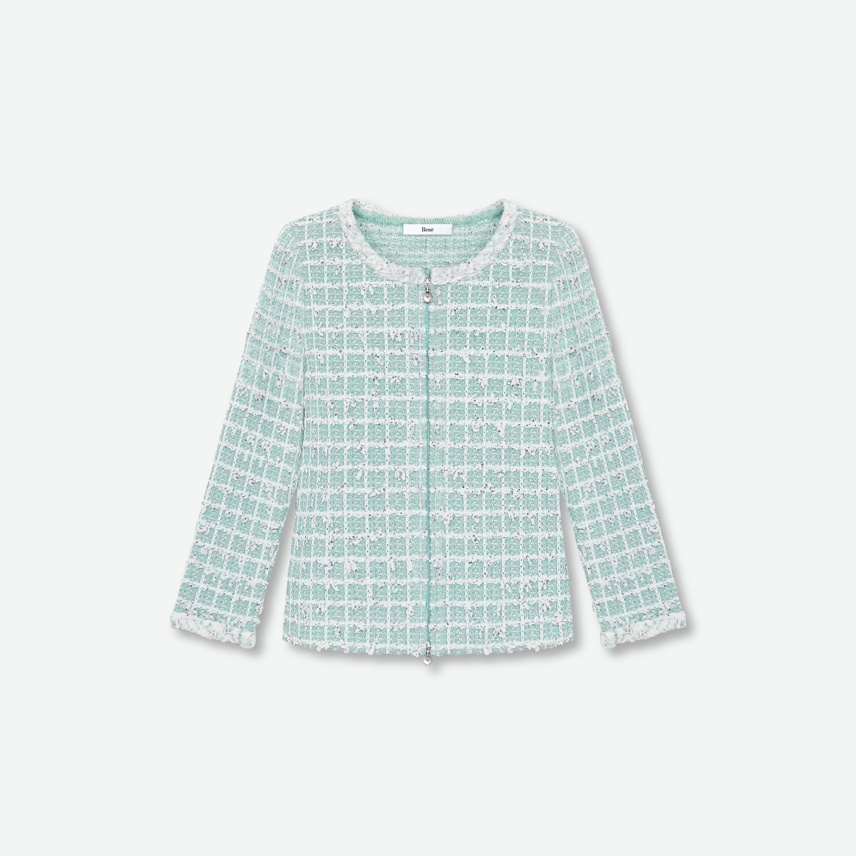 Knit Tweed Cardigan