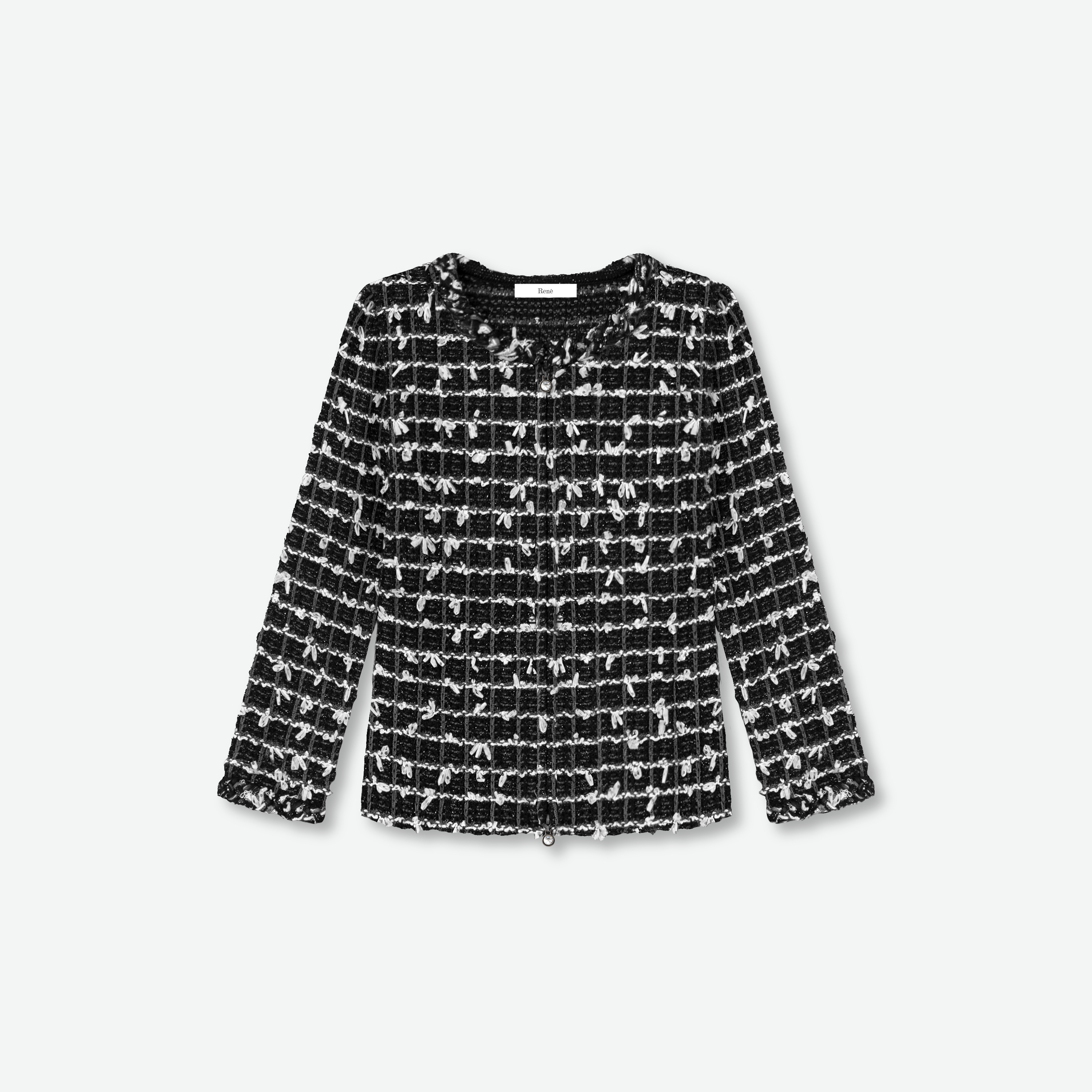 Knit Tweed Cardigan